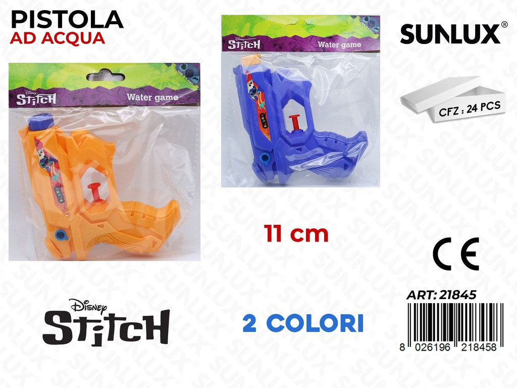 Pistola Ad Acqua Stitch Ass. 11CM