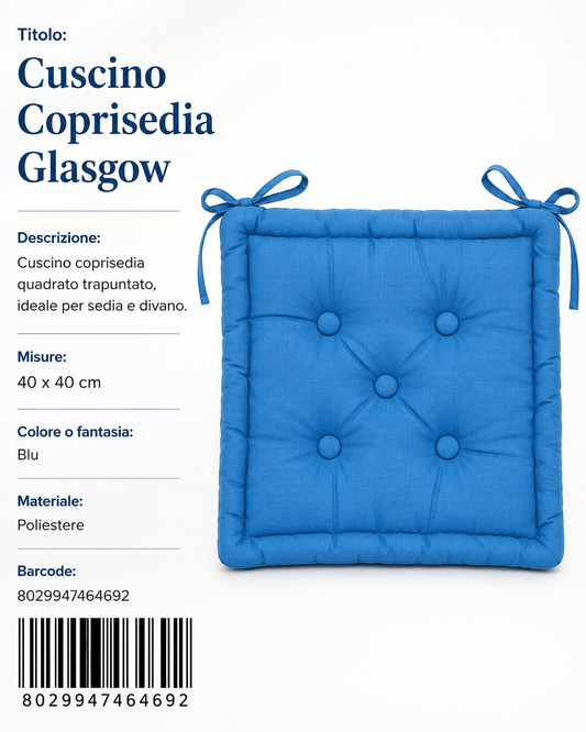 Cusc Mat Scozia 40*40*6 Beige Mel - 8029947764006