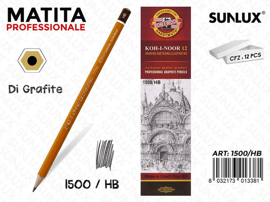 Matite Professionali di Grafite Hb