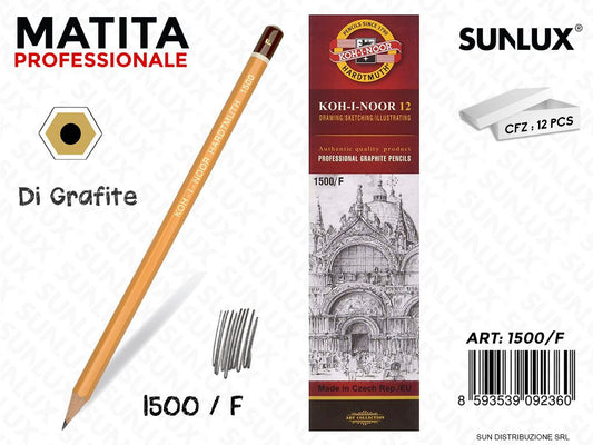Matite Professionali di Grafite F