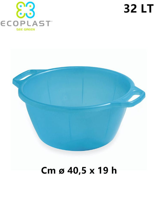 BAGNO TONDO D.40 / Azzurro