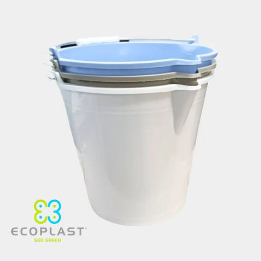 SECCHIO LT.10 / Colorama (Lavanda/Bianco/Tortora chiaro)