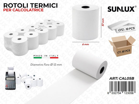 Rotoli per Calcolatrici 57/60DM38