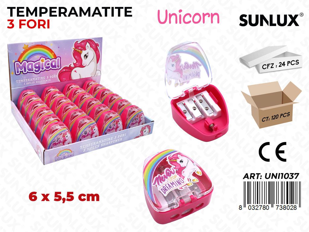 ESP. TEMPERAMATITE 3FORI UNICORN 6*5.5CM