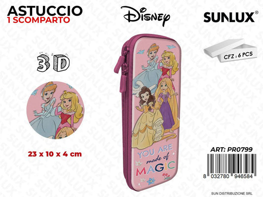 ASTUCCIO PRINCESS 3D 23*10*4 CM /PZ DA 6**