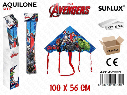 Esp. Aquilone Avengers 100*56CM