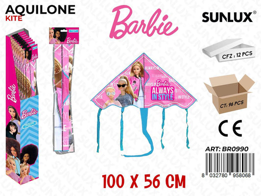 Esp. Aquilone Barbie 100*56CM /Pz da 12/24