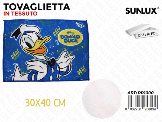 TOVAGLIETTA IN TESSUTO DONALD DUCK 30*40CM /PZ DA 20**