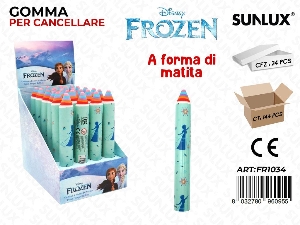 GOMMA PER CANCELLARE FROZEN 13CM
