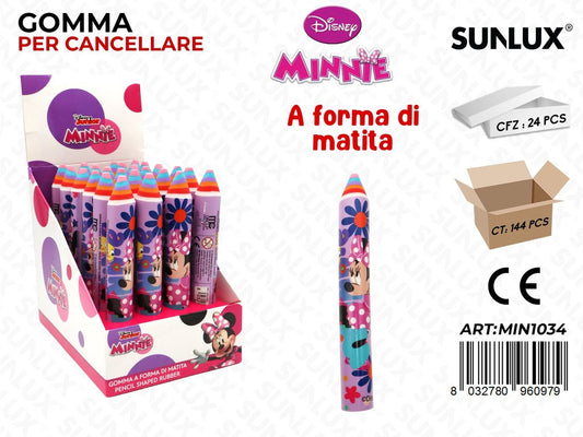 GOMMA PER CANCELLARE MINNIE 13CM