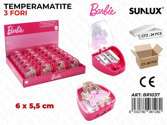 ESP. TEMPERAMATITE 3FORI BARBIE 6*5.5CM