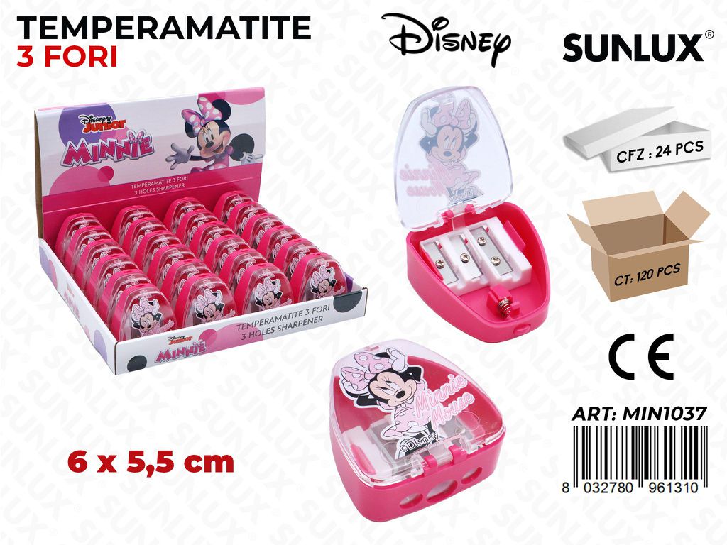 ESP. TEMPERAMATITE 3FORI MINNIE 6*5.5CM