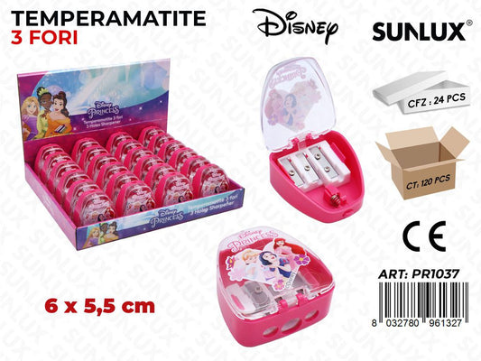 ESP. TEMPERAMATITE 3FORI PRINCESS 6*5.5CM