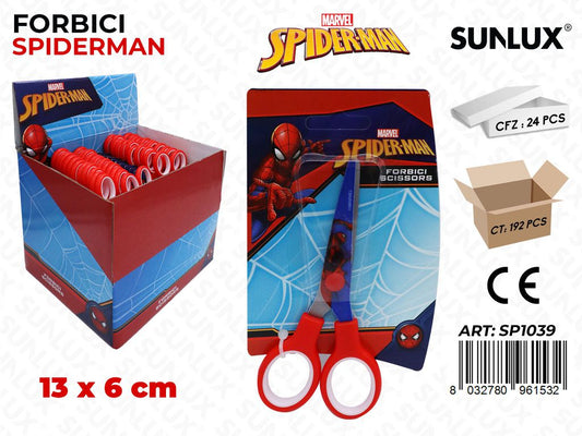 ESP. FORBICI SPIDERMAN 13*6CM
