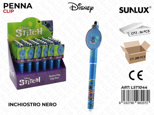 ESP. PENNA STITCH C/ CLIP NERO /PZ DA 36**