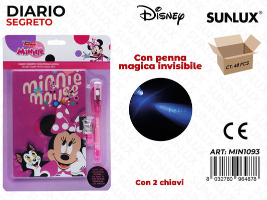 DIARIO SEGRETO C/PENNA MAGICA MINNIE