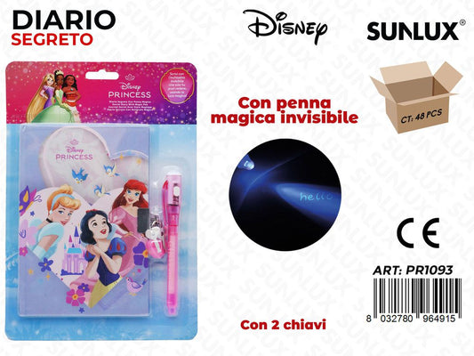 DIARIO SEGRETO C/PENNA MAGICA PRINCESS