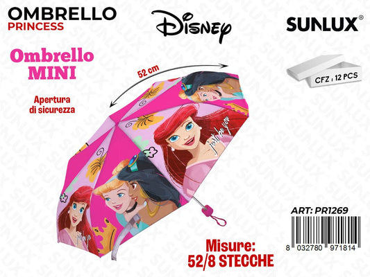 Ombrello Princess Mini 52/8 Stecche