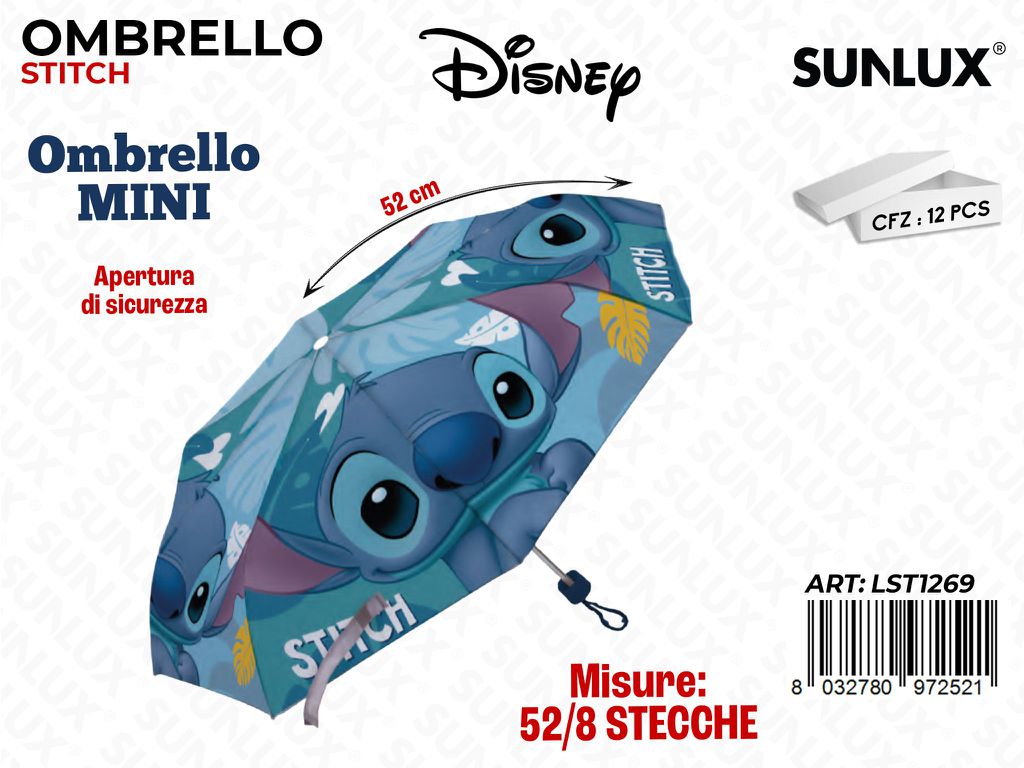 Ombrello Stitch Mini 52/8 Stecche