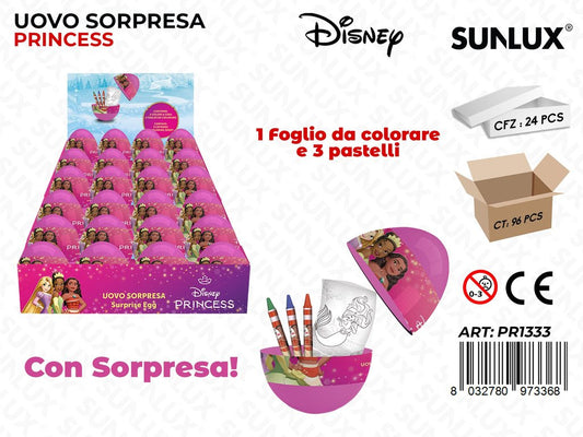 ESP. UOVO SOPRESA PRINCESS  C/ ACC.