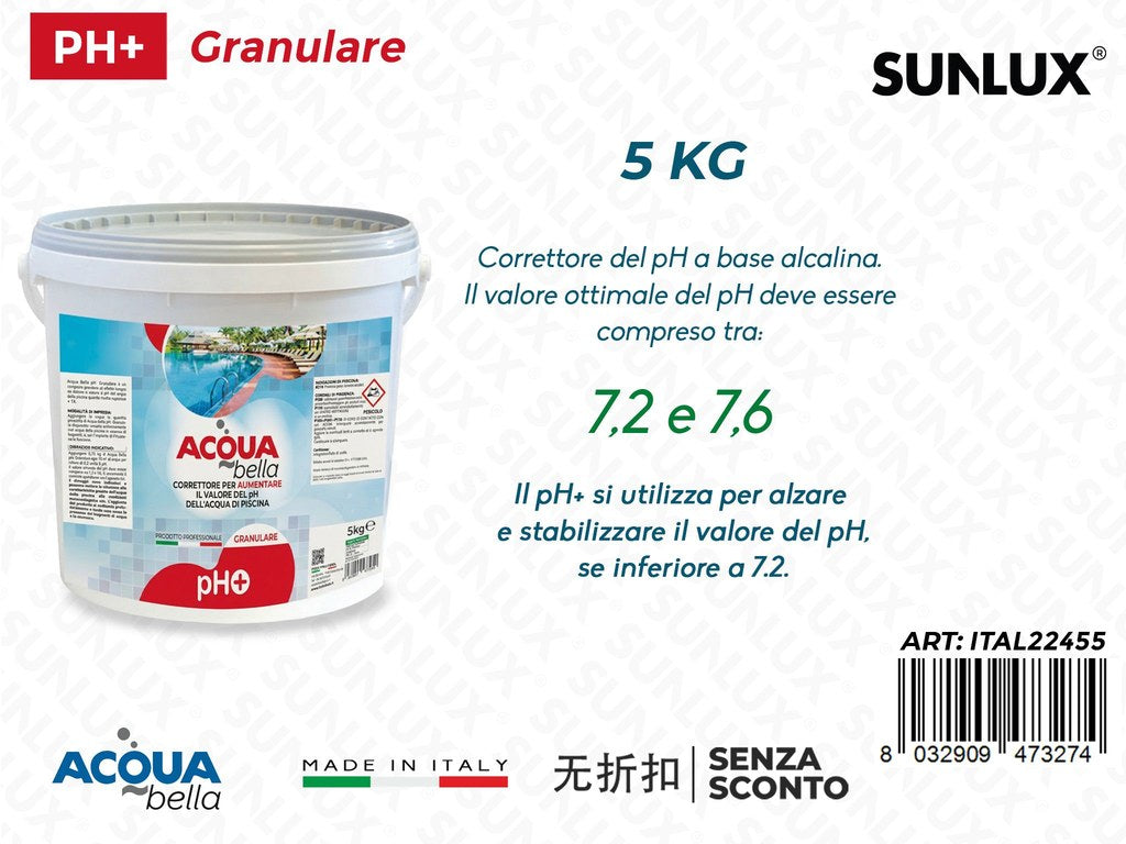 Acqua Bella Ph Piu Granulare 5KG