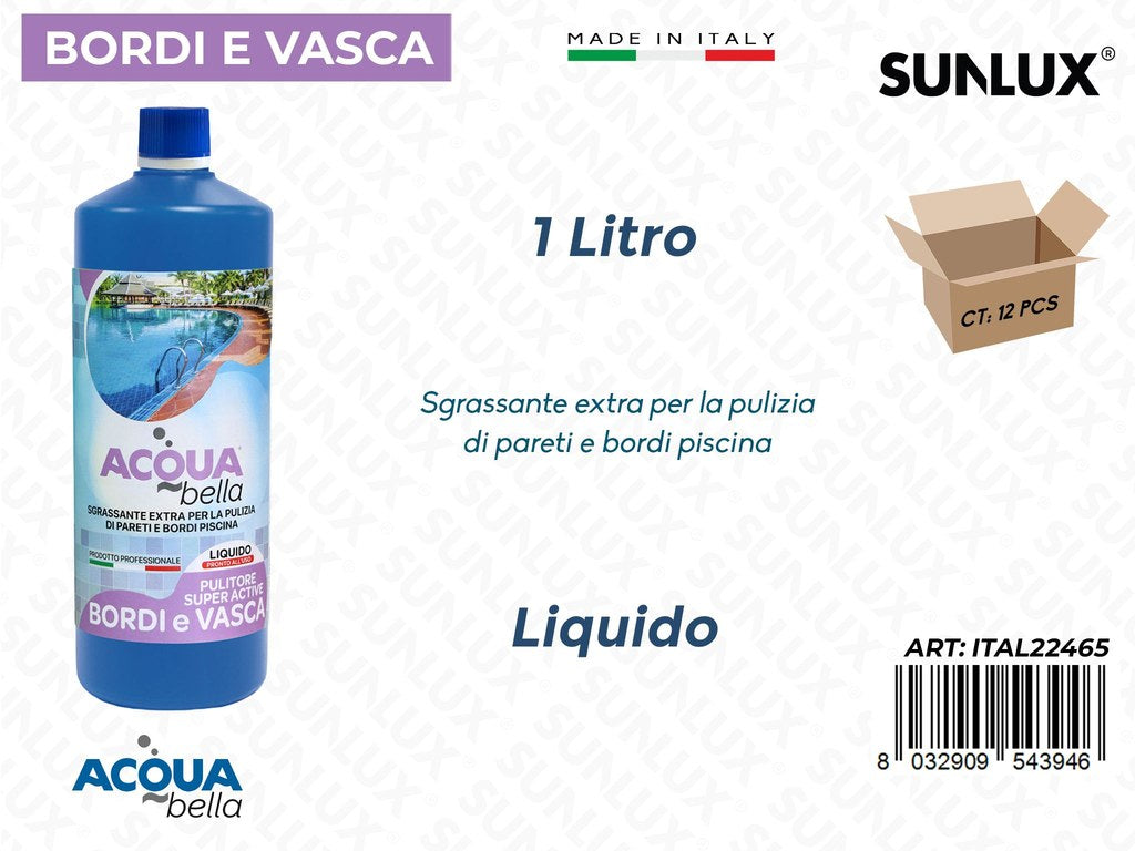 Acqua Bella Sgrassante Bordi e Vasca 1LT