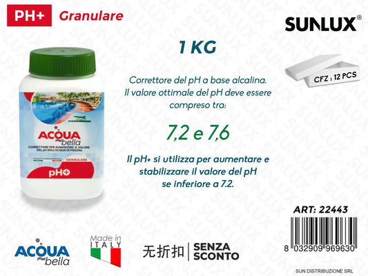 Acqua Bella Ph Piu Granulare 1KG