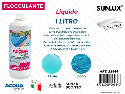 Acqua Bella Flocculante Liquido 1L