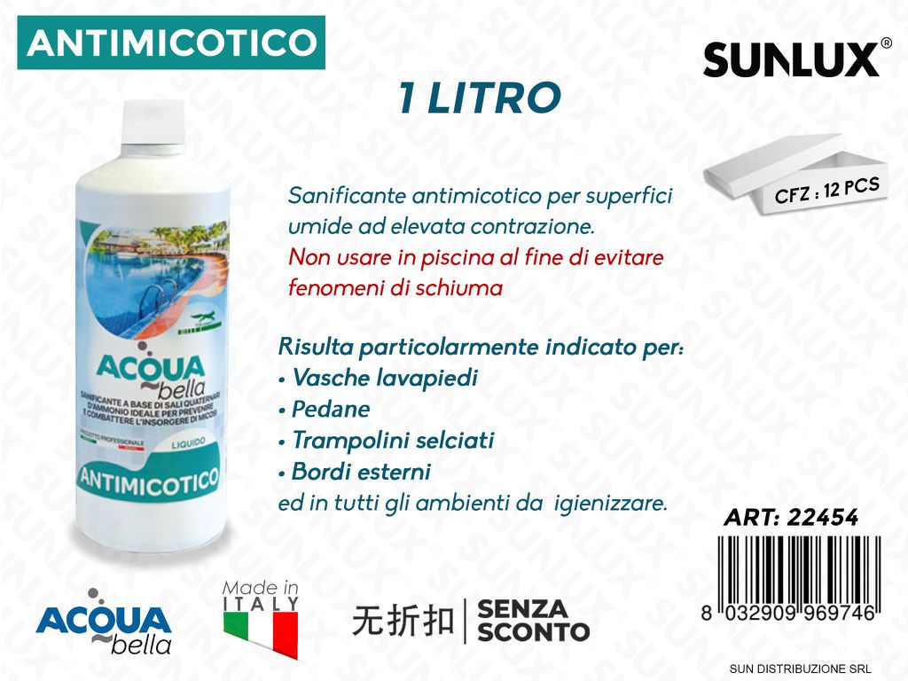 Acqua Bella Antimicotico Liquido 1L