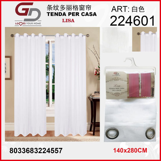 TENDA PER FINESTRA LISA 140*290CM