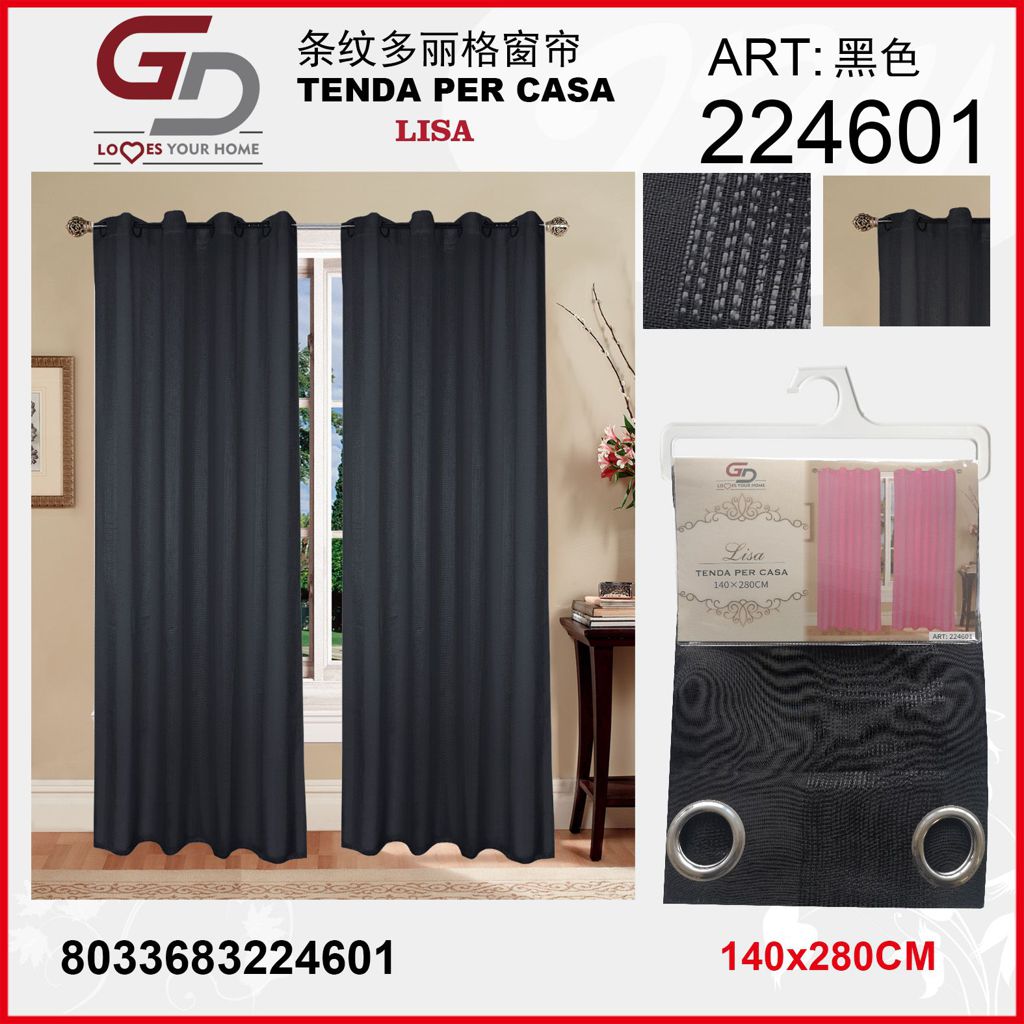 TENDA PER FINESTRA LISA 140*290CM