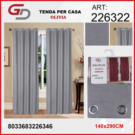 TENDA PER CASA OLIVIA 140*290CM
