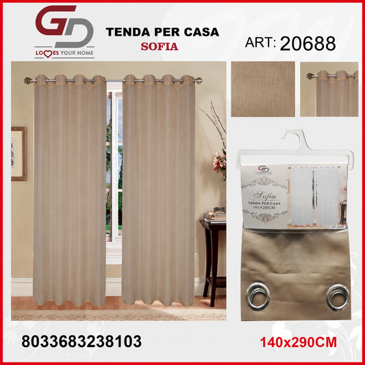 TENDA PER CASA Sofia 140*290CM