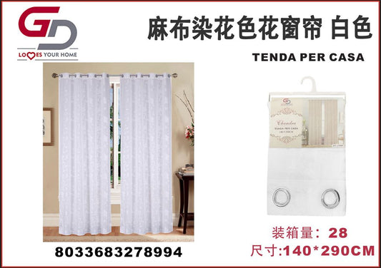 TENDA PER CASA CHANDRA 140*280CM BIANCO
