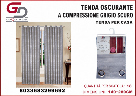 TENDA PER CASA COPRENTE 299692 ADELAIDE 140*290CM