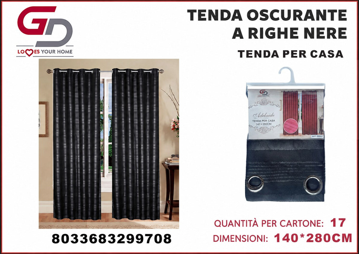 TENDA PER CASA ADELAIDE COPRENTE 299692 ADELAIDE 140*290CM