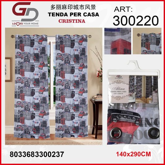 TENDA PER CASA 300220 CRISTINA 140*290CM
