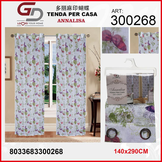 TENDA PER CASA 300268 ANNALISA 140*290CM