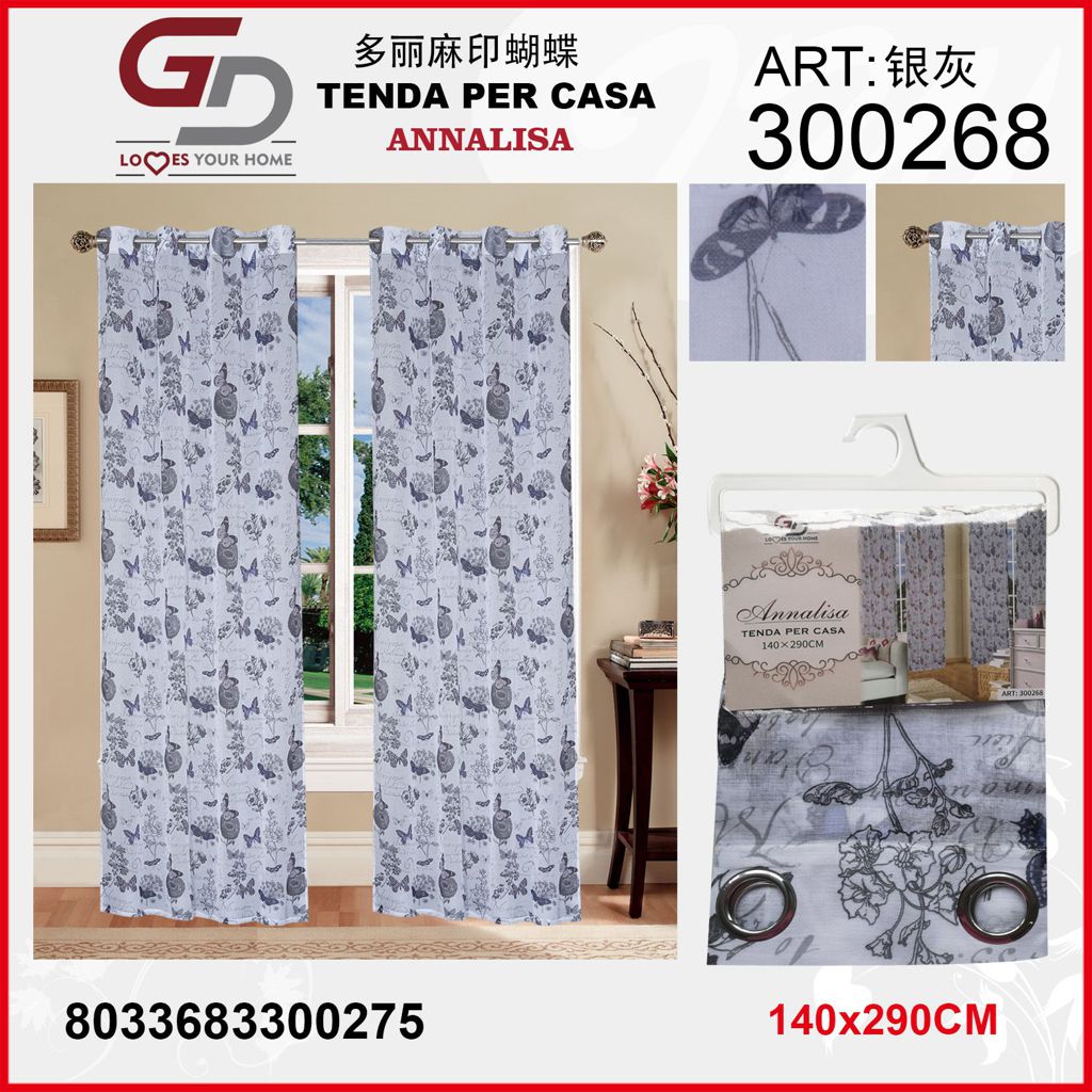 TENDA PER CASA ANNALISA 140*290CM