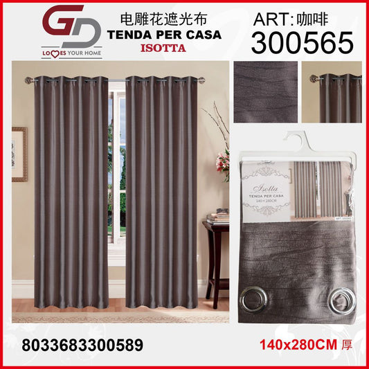 TENDA DA CASA OSCURANTE ISOTTA 140X280CM CAFFE