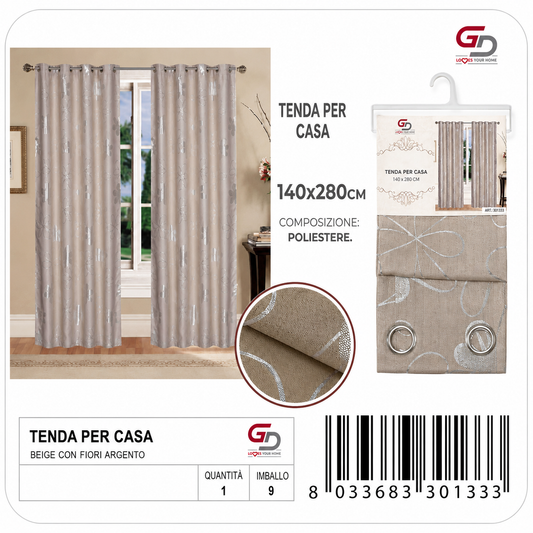 TENDA PER CASA ABNER 140*280CM