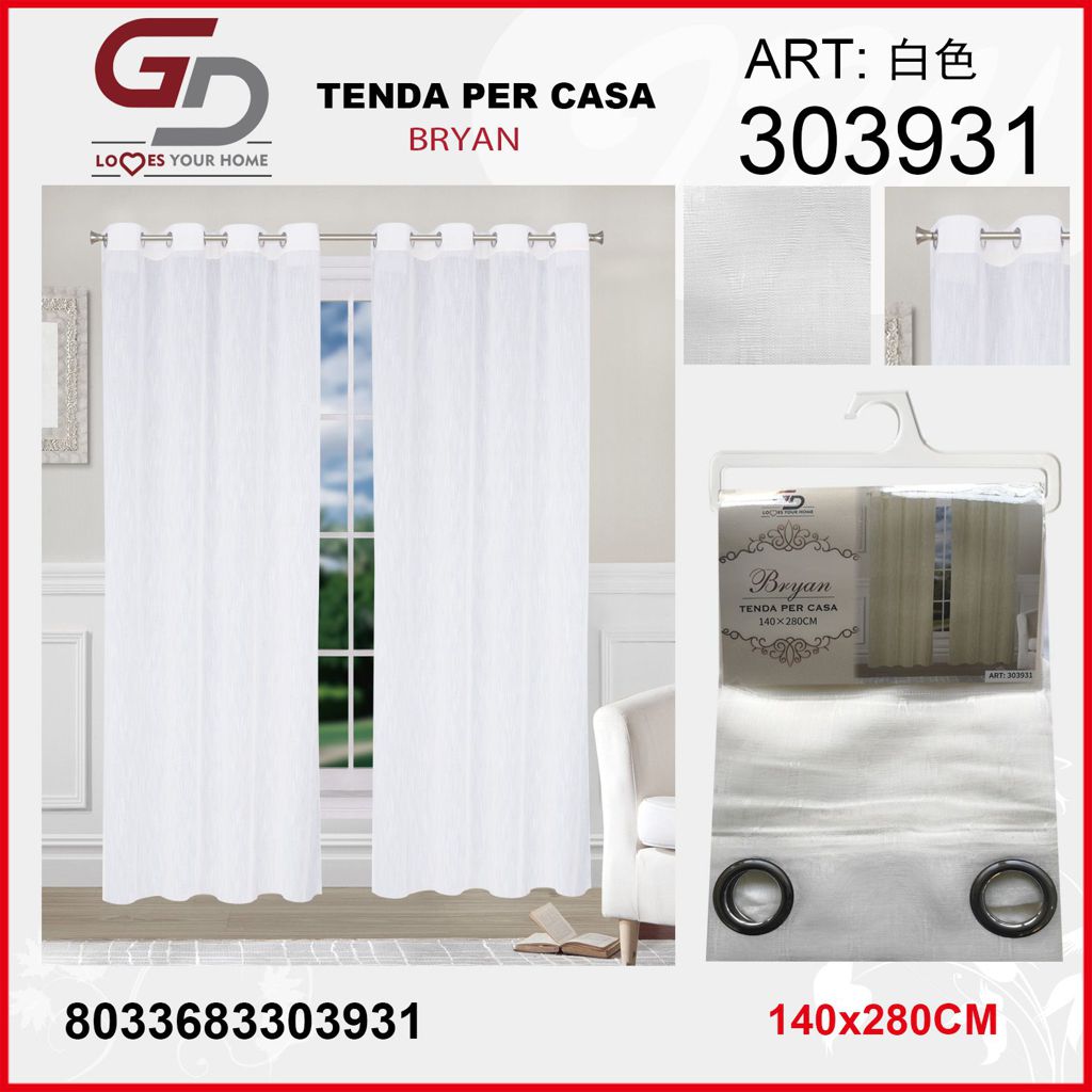 TENDA PER CASA BRYAN 140*280CM