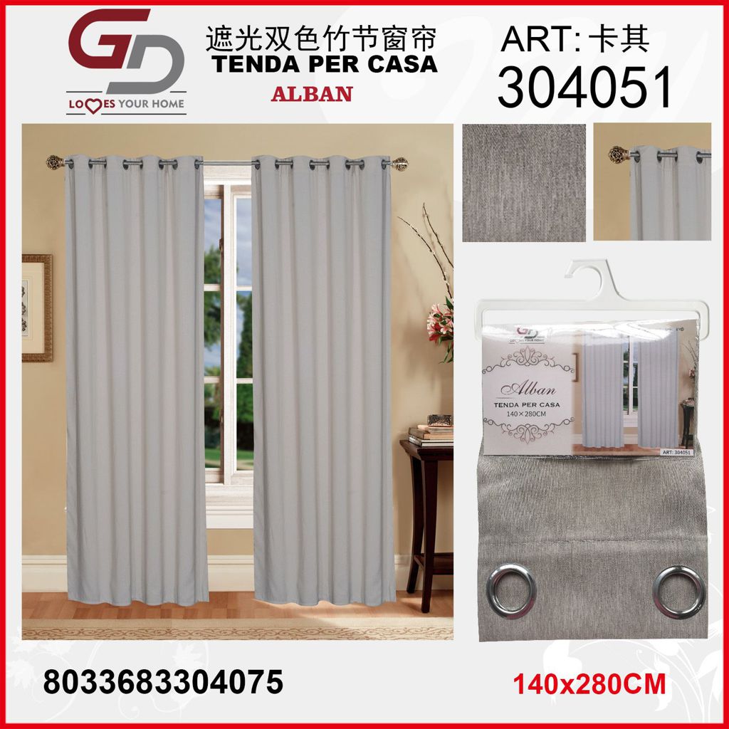 TENDA PER CASA ALBAN 140*280CM