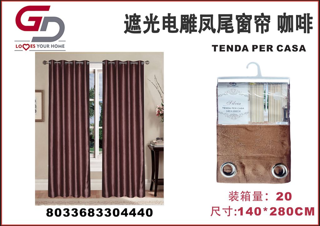 TENDA PER CASA SILVIA 140*280CM