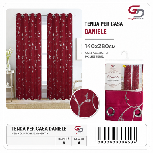 TENDA PER CASA DANIELE 140*280CM