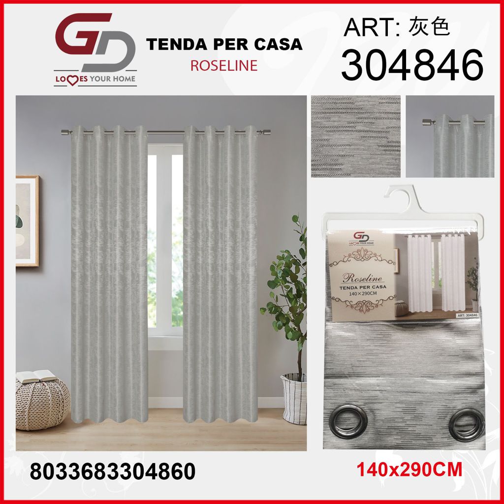 TENDA PER CASA ROSELINE 140*290CM