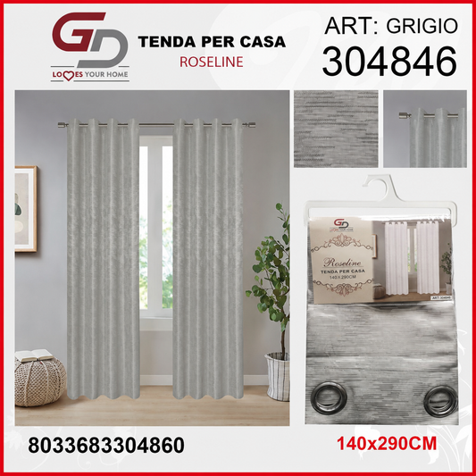 TENDA PER CASA ROSELINE 140*290CM