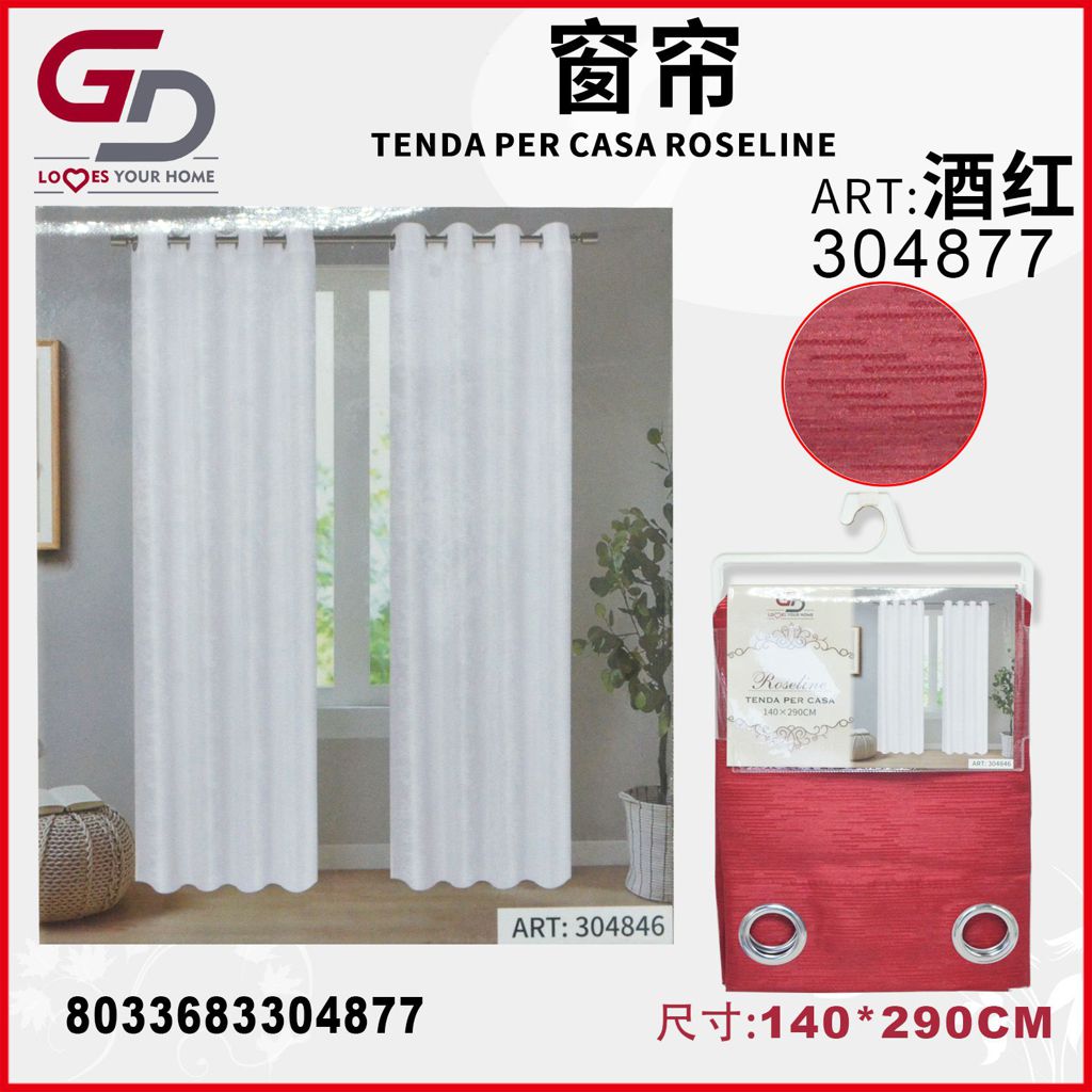 TENDA PER CASA ROSELINE 140*290CM