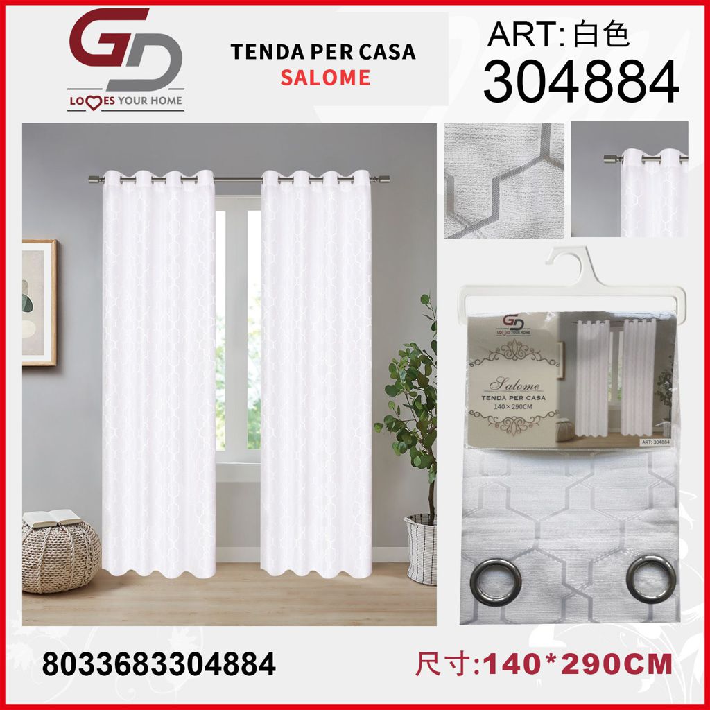 TENDA PER CASA SALOME 140*290CM 140*290CM