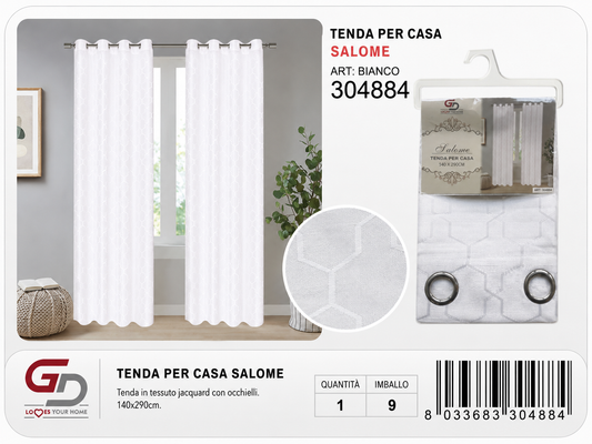 TENDA PER CASA SALOME 140*290CM 140*290CM